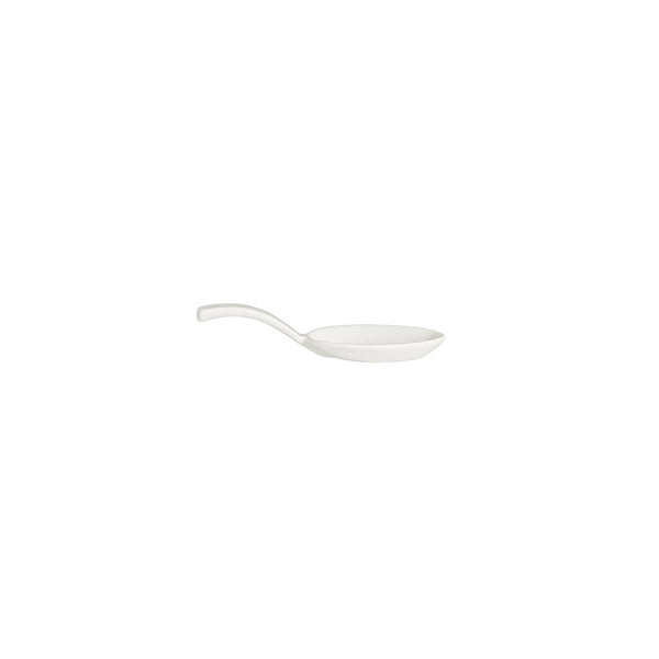 Utopia | Tableware | White Album Curved Tasting Spoon 13cm (5") | Bespoke77