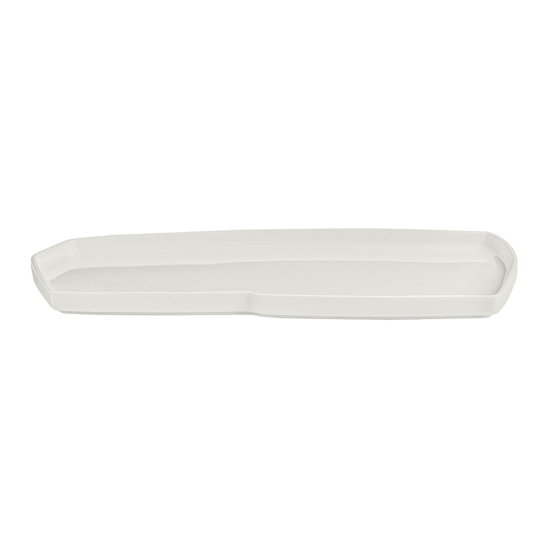 Utopia | Tableware | White Album Geometric Tray 30 x 22 x 1.5cm (11 3/4 x 8 5/8 x 5/8") | Bespoke77