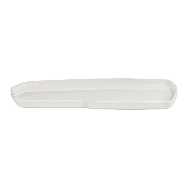 Utopia | Tableware | White Album Geometric Tray 30 x 22 x 1.5cm (11 3/4 x 8 5/8 x 5/8") | Bespoke77