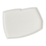 Utopia | Tableware | White Album Geometric Tray 15 x 10.8 x 1.5cm (5 7/8 x 4 1/4 x 5/8") | Bespoke77
