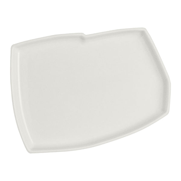 Utopia | Tableware | White Album Geometric Tray 15 x 10.8 x 1.5cm (5 7/8 x 4 1/4 x 5/8") | Bespoke77