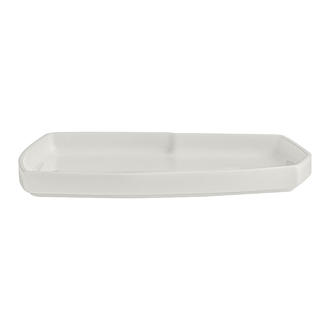 Utopia | Tableware | White Album Geometric Tray 15 x 10.8 x 1.5cm (5 7/8 x 4 1/4 x 5/8") | Bespoke77