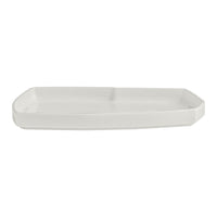 Utopia | Tableware | White Album Geometric Tray 15 x 10.8 x 1.5cm (5 7/8 x 4 1/4 x 5/8") | Bespoke77