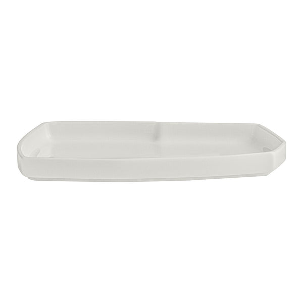 Utopia | Tableware | White Album Geometric Tray 15 x 10.8 x 1.5cm (5 7/8 x 4 1/4 x 5/8") | Bespoke77