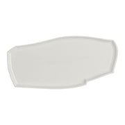 Utopia | Tableware | White Album Geometric Tray 26 x 12.5 x 1.5cm (10 1/4 x 4 7/8 x 5/8") | Bespoke77
