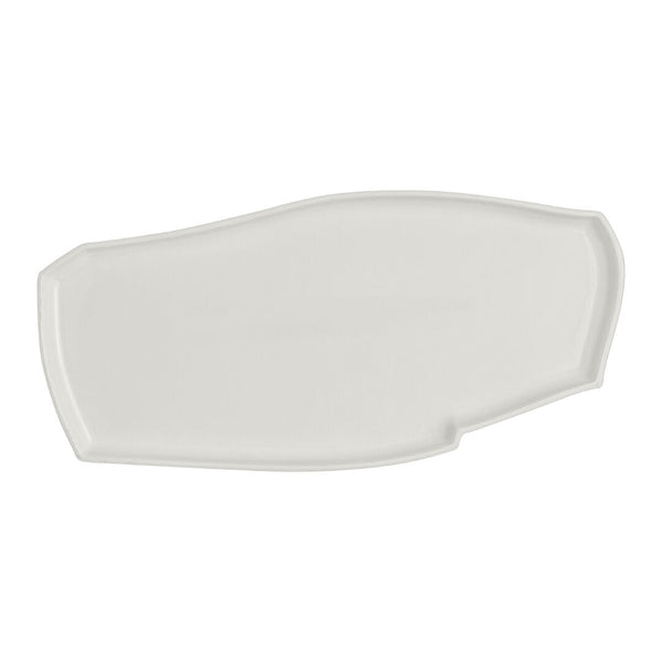 Utopia | Tableware | White Album Geometric Tray 26 x 12.5 x 1.5cm (10 1/4 x 4 7/8 x 5/8") | Bespoke77