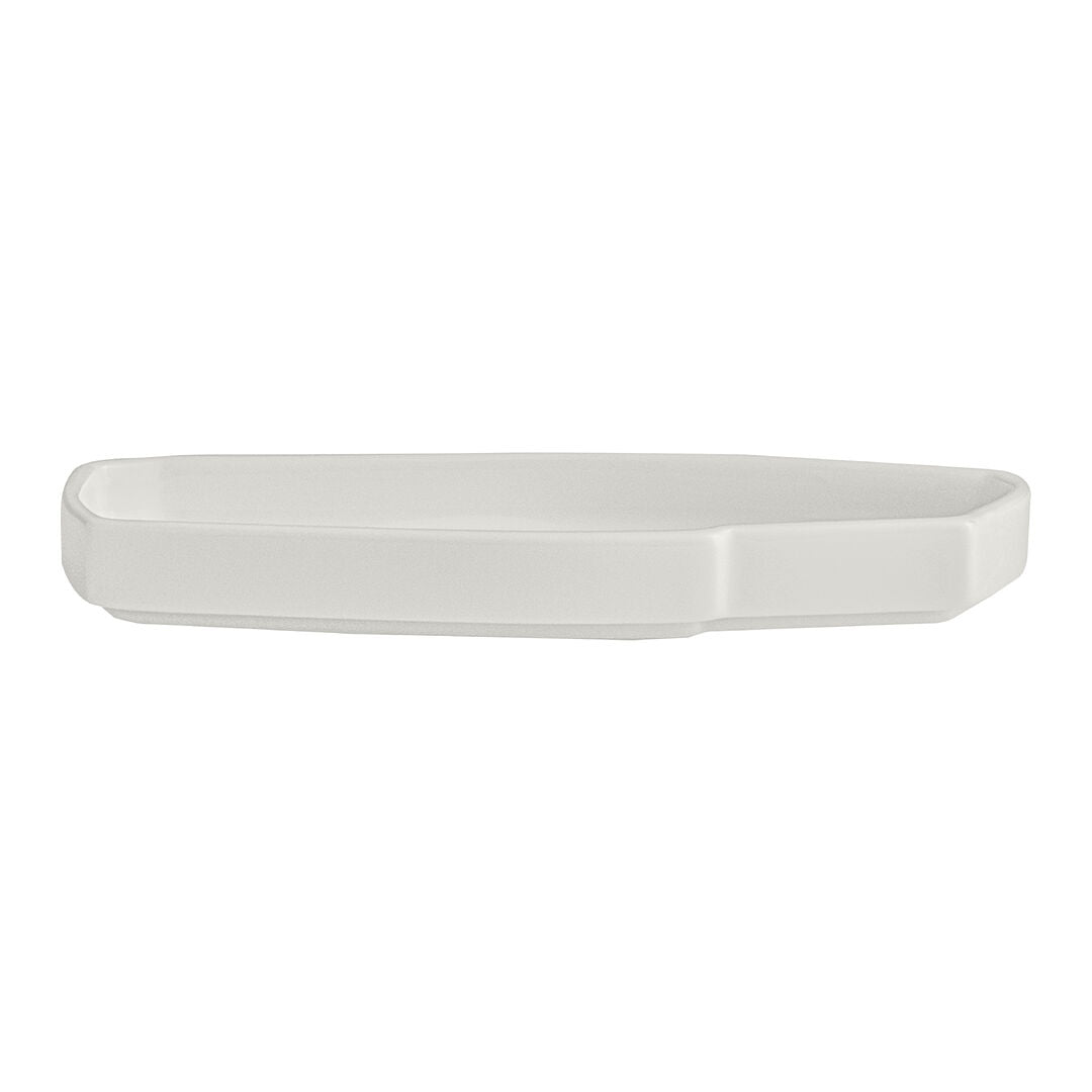 Utopia | Tableware | White Album Geometric Tray 13 x 6 x 1.5cm (5 1/8 x 2 3/8 x 5/8") | Bespoke77