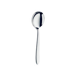 Utopia | Cutlery | Ecco Round Soup Spoon 16.6cm (6 1/2") | Bespoke77