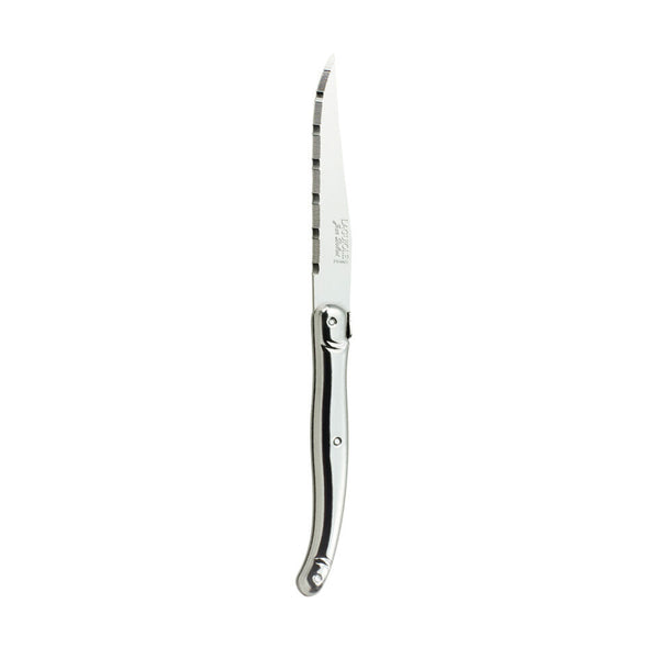 Utopia | Cutlery | Laguiole Stainless Steel Handle Serrated Steak Knife 1.2mm Blade | Bespoke77