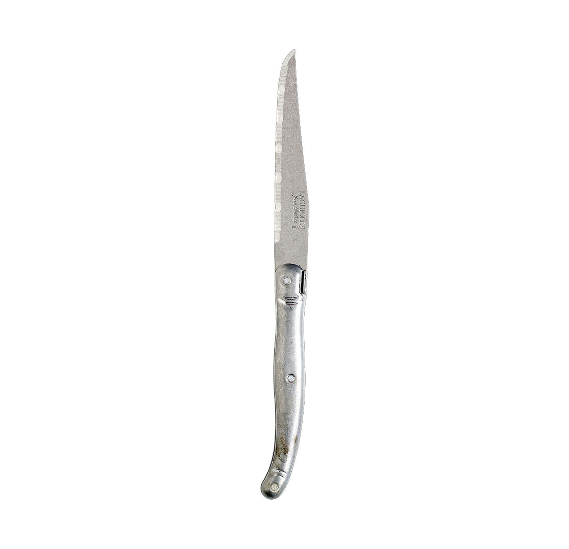 Utopia | Cutlery | Laguiole Vintage Stainless Steel Steak Knife 1.2mm Blade 22.9cm (9") | Bespoke77