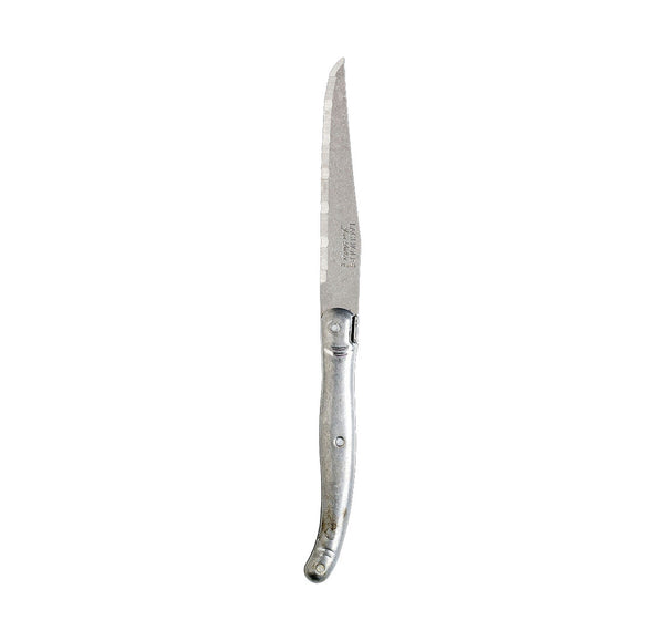 Utopia | Cutlery | Laguiole Vintage Stainless Steel Steak Knife 1.2mm Blade 22.9cm (9") | Bespoke77
