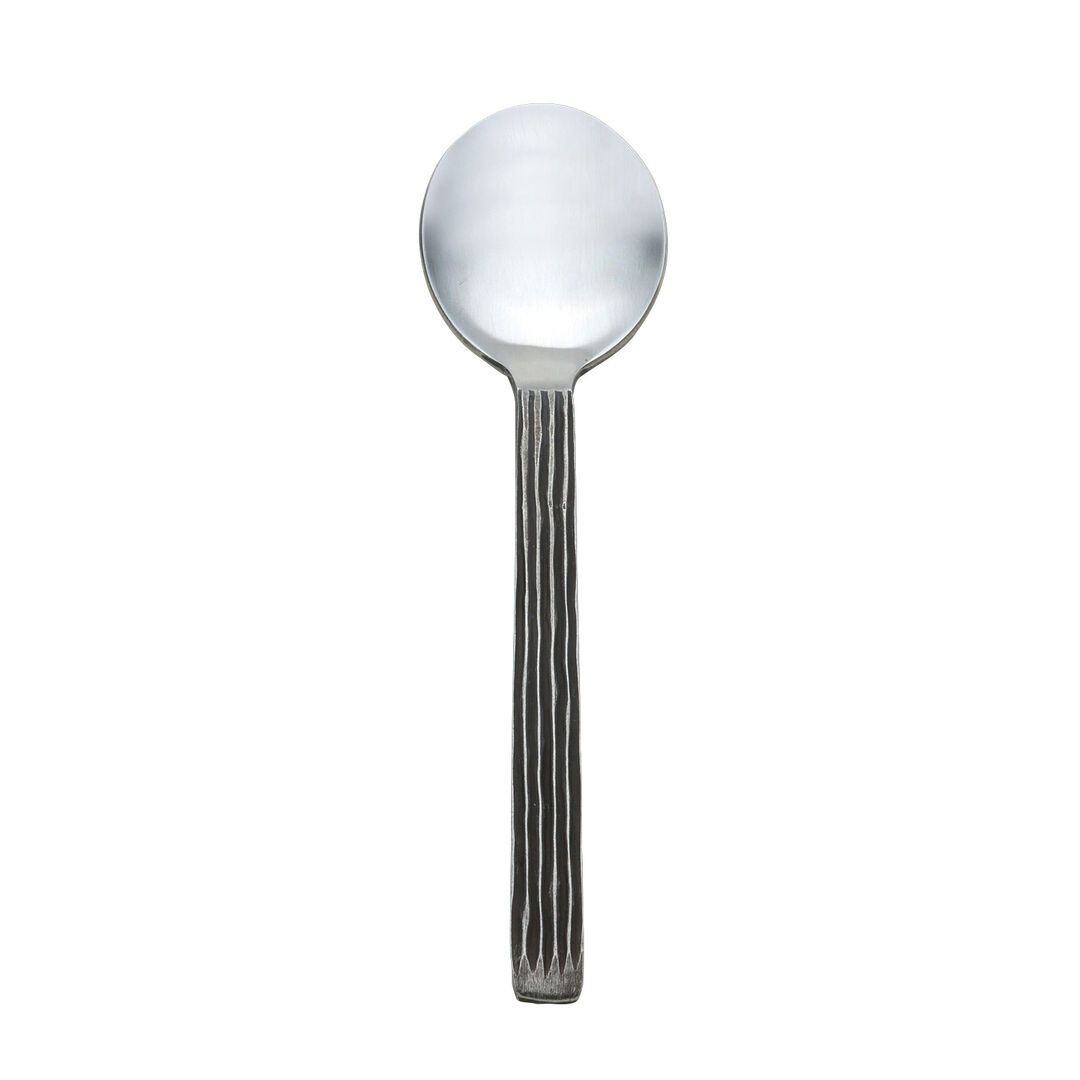 Utopia | Cutlery | Distressed Briar Bouillon Soup Spoon 16.5cm (6 1/2") | Bespoke77