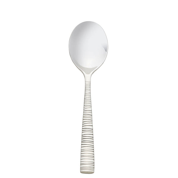 Utopia | Cutlery | Pirouette Bouillon Soup Spoon 18cm (7 1/8") | Bespoke77