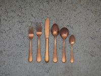 Utopia | Cutlery | Fulton Vintage Copper Teaspoon 13.97cm (5 1/2") | Bespoke77