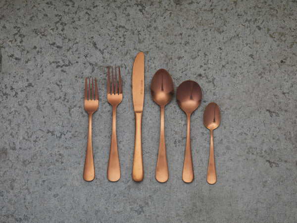 Utopia | Cutlery | Fulton Vintage Copper Teaspoon 13.97cm (5 1/2") | Bespoke77