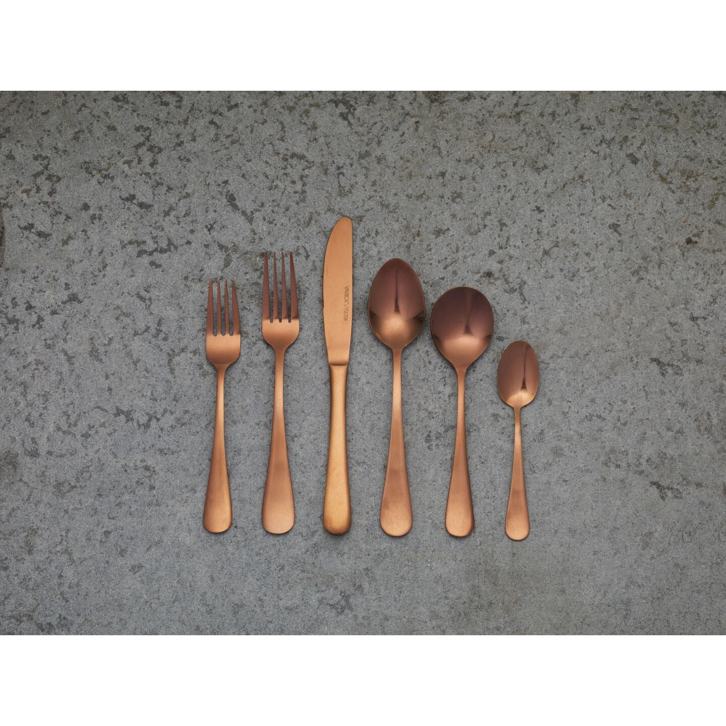 Utopia | Cutlery | Fulton Vintage Copper Table Fork 20.25cm (8") | Bespoke77