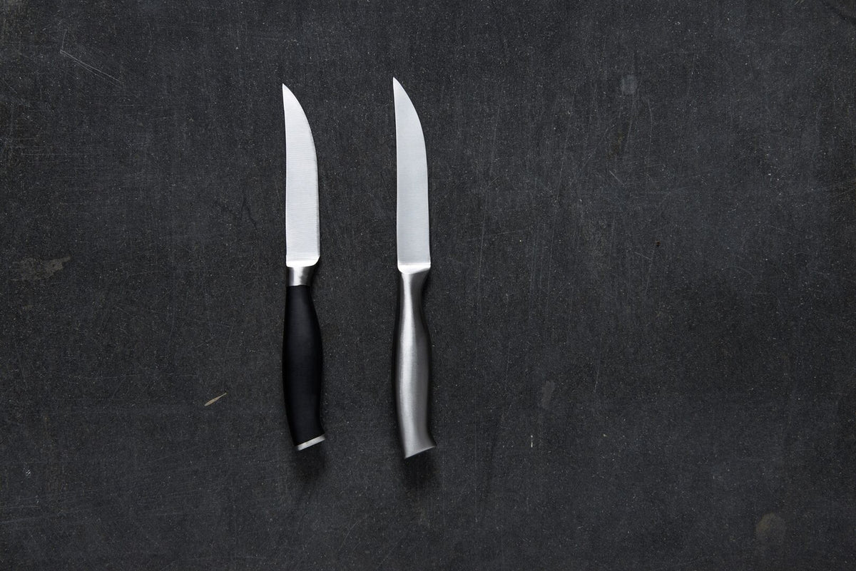 Utopia | Cutlery | Tapered Serrated Blade ABS Handle 11.4cm (4 1/2") | Bespoke77