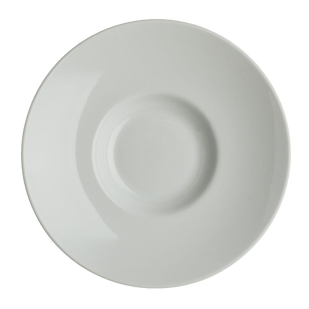 Utopia | Tableware | Essence Wing Side Bowl 24.1 x 4.8cm 11.1cl (9 1/2 x 1 7/8" 3 3/4oz) | Bespoke77