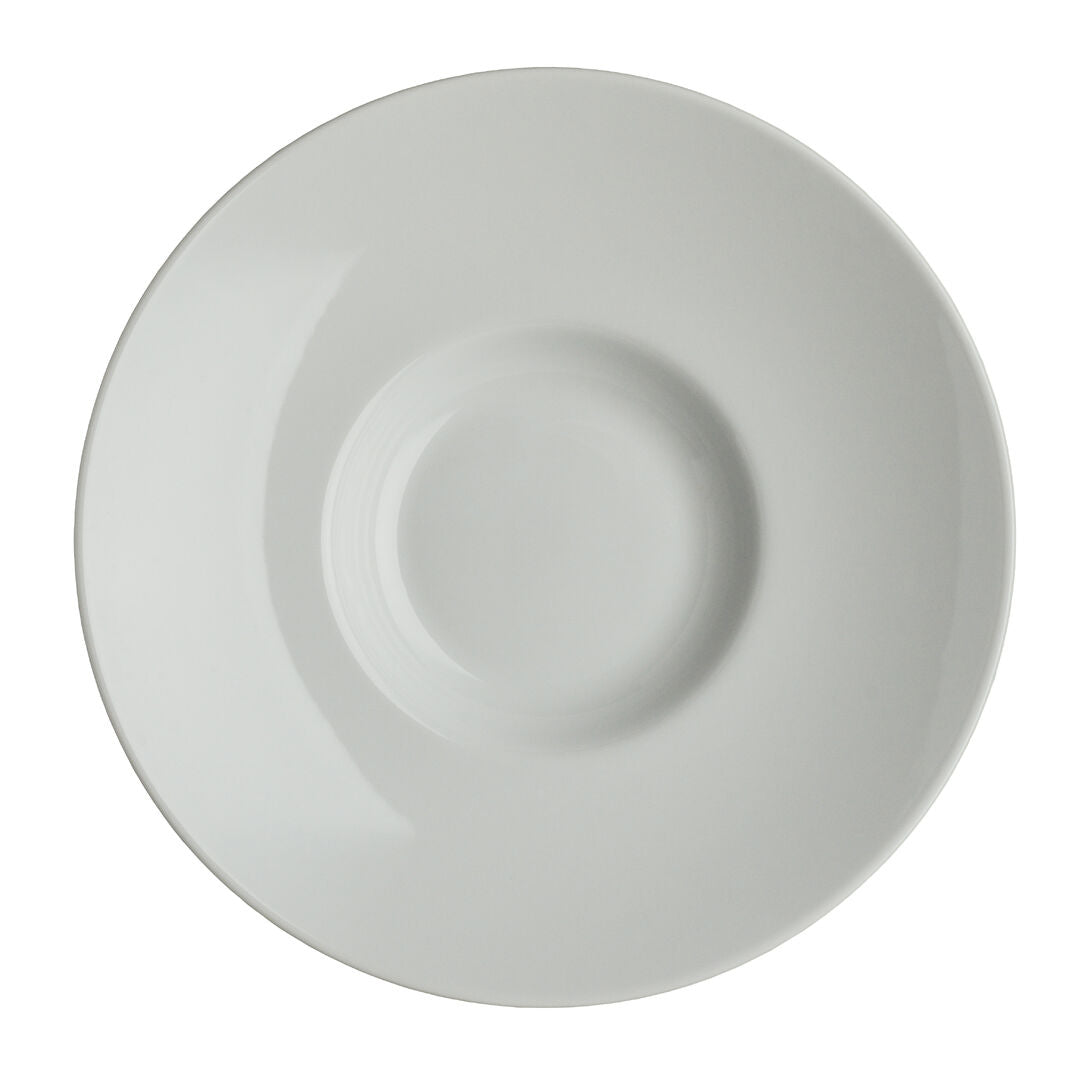 Utopia | Tableware | Essence Wing Side Bowl 24.1 x 4.8cm 11.1cl (9 1/2 x 1 7/8" 3 3/4oz) | Bespoke77