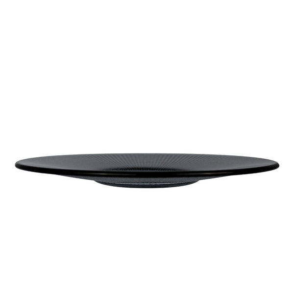 Utopia | Tableware | Willow Gourmet Smoked Small Well Plate 27.5cm (10 7/8") | Bespoke77