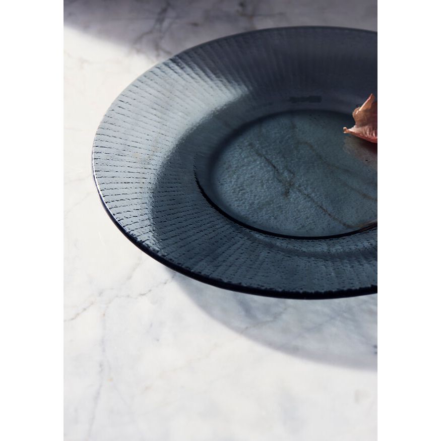 Utopia | Tableware | Willow Gourmet Smoked Small Well Plate 27.5cm (10 7/8") | Bespoke77