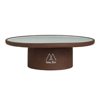 Utopia | Tableware | Spice Sea Salt Elevated Platform 15.25 x 4.5cm (6 x 1 3/4") | Bespoke77