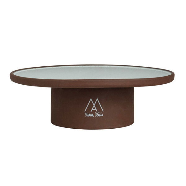 Utopia | Tableware | Spice Sea Salt Elevated Platform 15.25 x 4.5cm (6 x 1 3/4") | Bespoke77