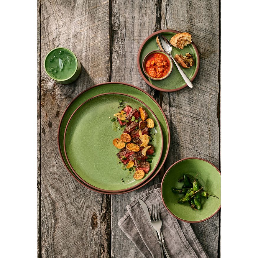 Utopia | Tableware | Spice Cardamom Elevated Platform 15.25 x 4cm (6 x 1 3/4") | Bespoke77