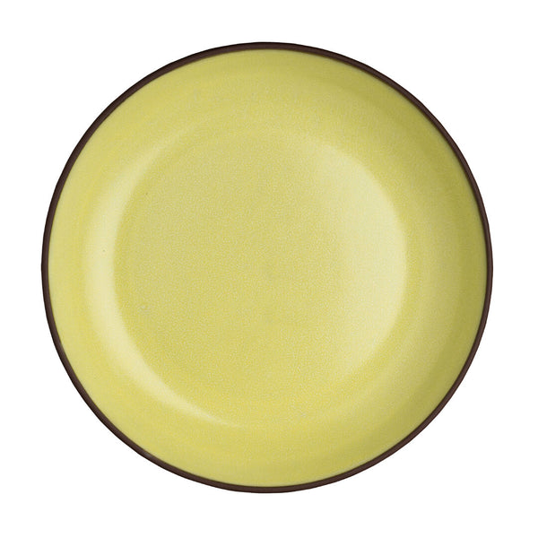 Utopia | Tableware | Spice Saffron Deep Plate 22 x 4cm 85.2cl (8 3/4 x 1 1/2" 30oz) | Bespoke77
