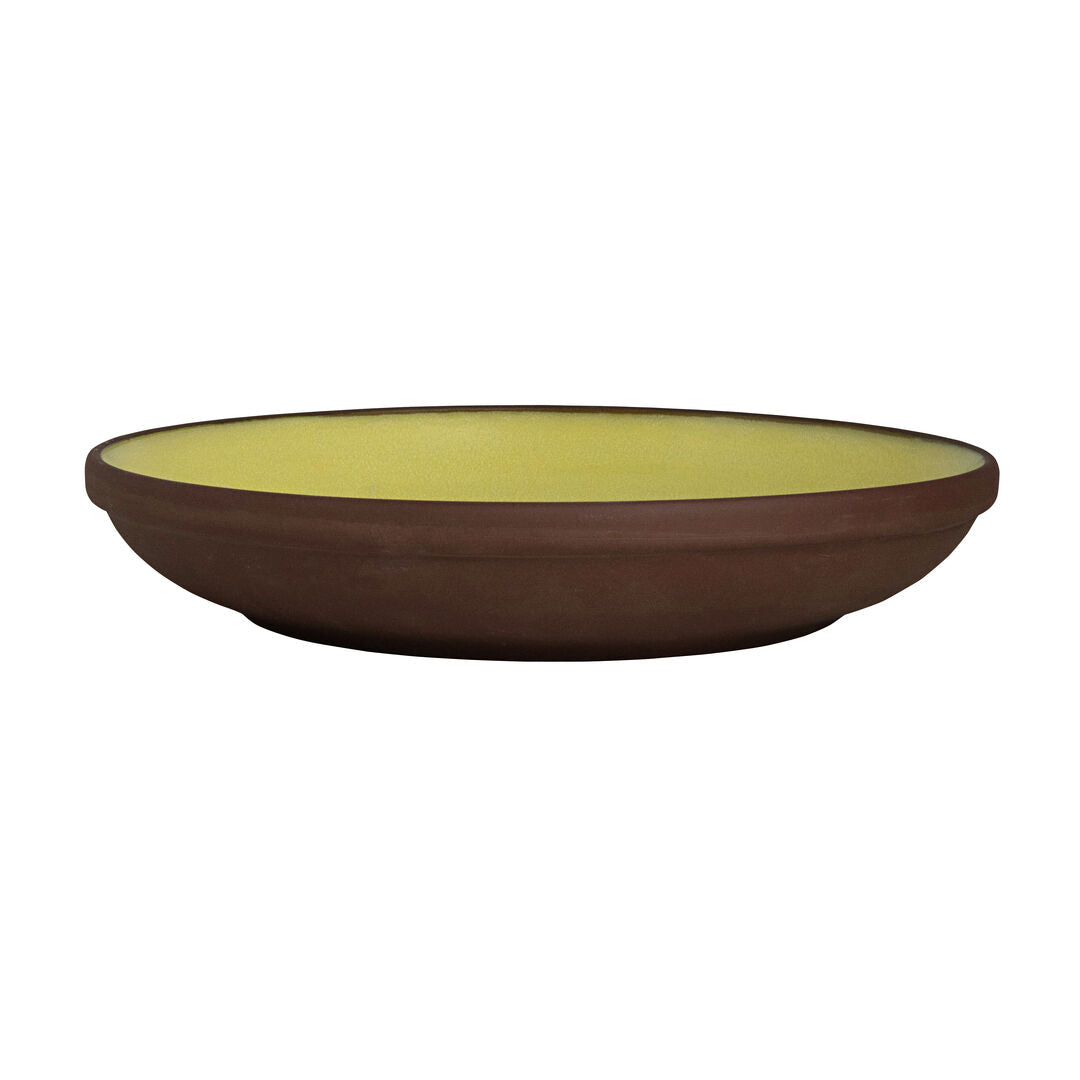 Utopia | Tableware | Spice Saffron Deep Plate 22 x 4cm 85.2cl (8 3/4 x 1 1/2" 30oz) | Bespoke77