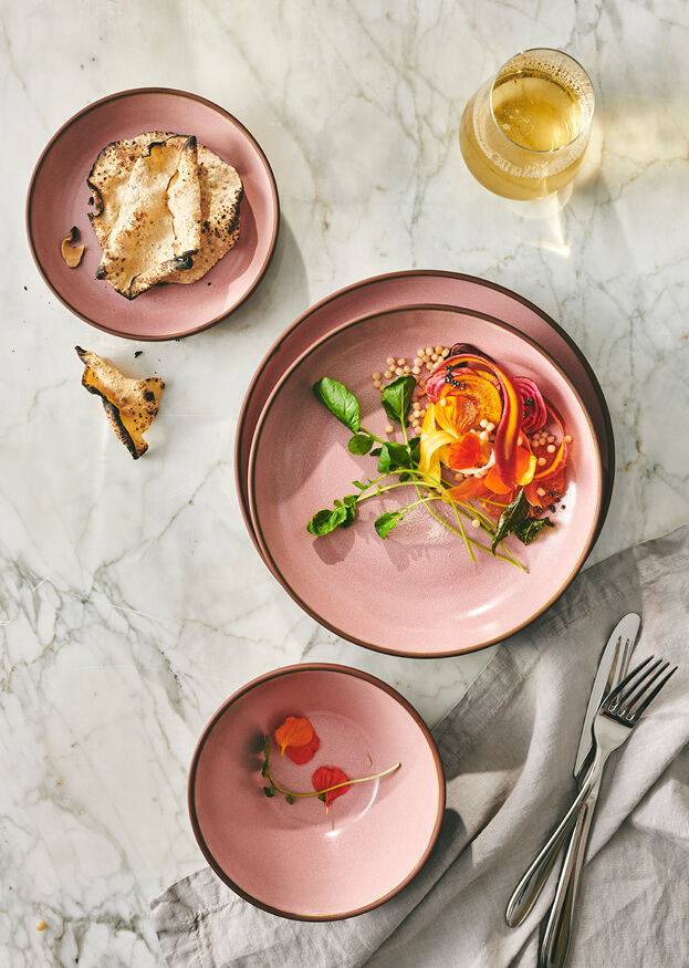 Utopia | Tableware | Spice Pink Peppercorn Deep Plate 16 x 3cm 28.5cl (6 3/8 x 1 1/8" 10oz) | Bespoke77