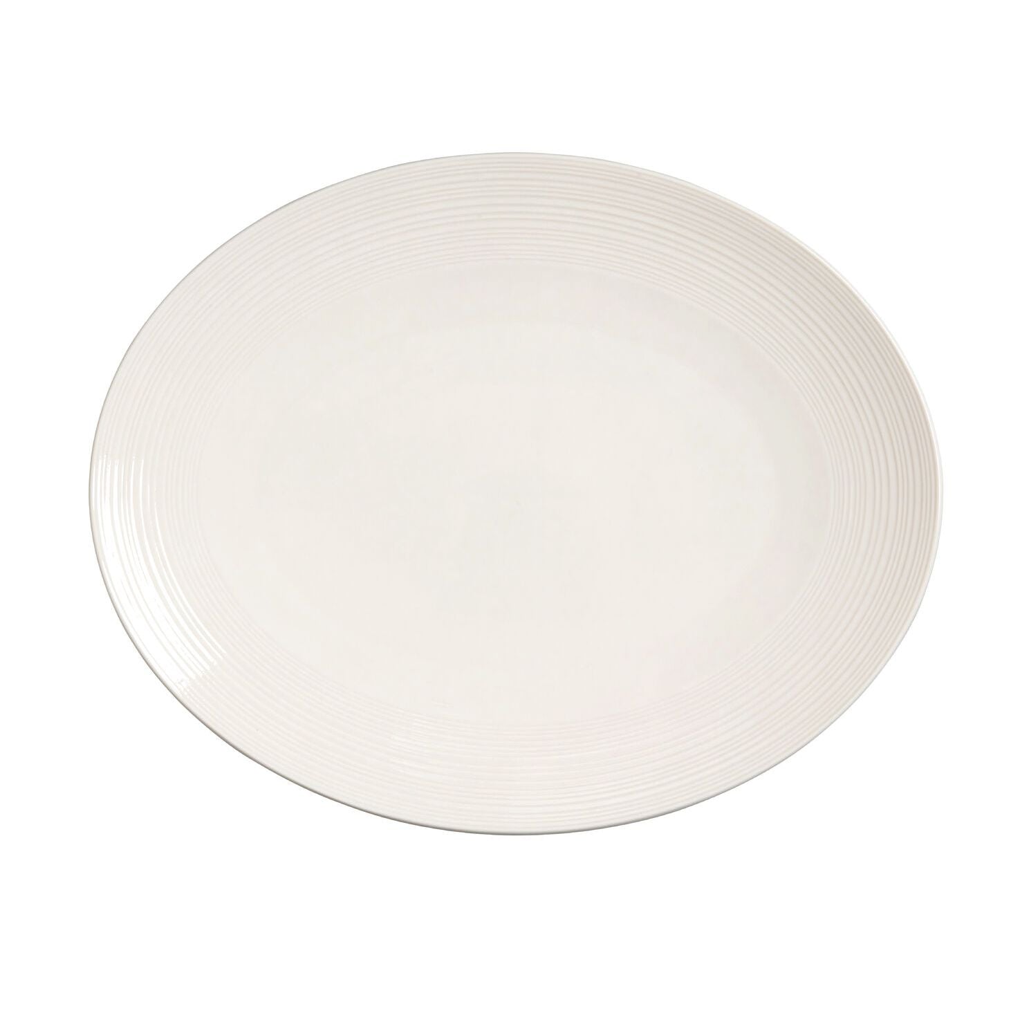 Utopia | Tableware | Concorde Oval Coupe Plate 34.25cm (13 1/2") | Bespoke77