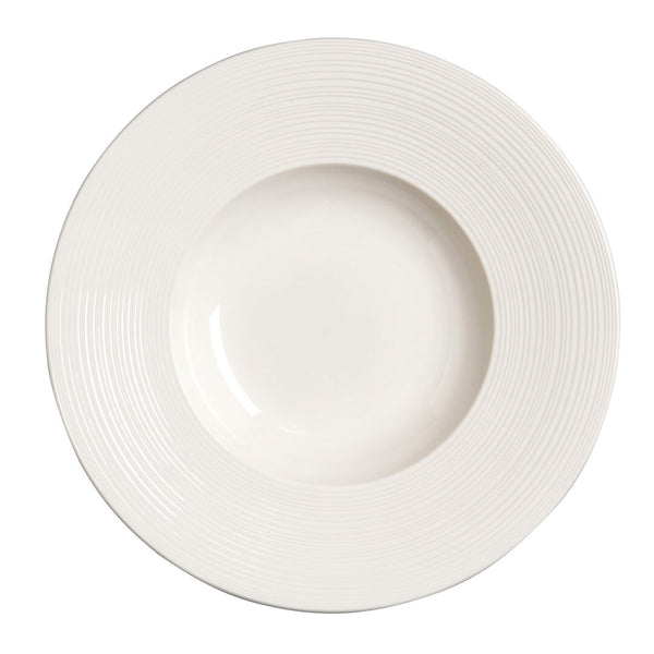 Utopia | Tableware | Concorde Rim Pasta Bowl 28.5cm 34cl (11 2/9" 12oz) | Bespoke77