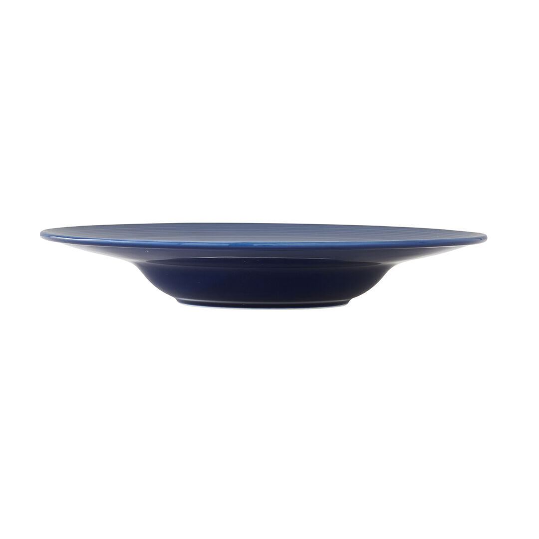 Utopia | Tableware | Concorde Midnight Blue Rim Pasta Bowl 28.5cm 34.75cl (11" 12oz) | Bespoke77