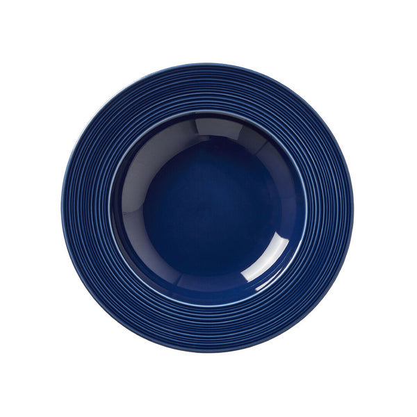 Utopia | Tableware | Concorde Midnight Blue Rim Soup Plate 24cm 31cl (9 1/2" 11oz) | Bespoke77