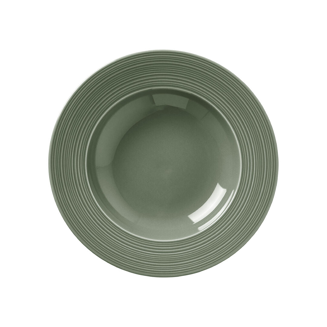 Utopia | Tableware | Concorde Fern Rim Soup Plate 24cm 31cl (9 1/2" 11oz) | Bespoke77