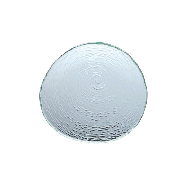 Utopia | Tableware | Scape Glass Clear Round Platter 25cm (9 5/6") | Bespoke77