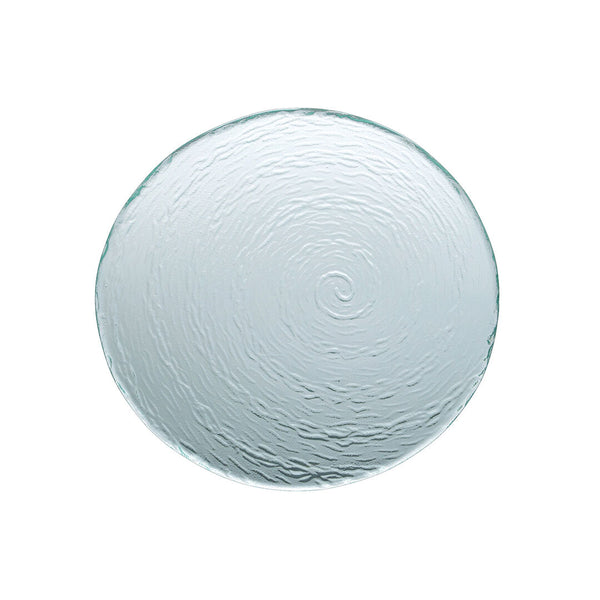 Utopia | Tableware | Scape Glass Clear Round Platter 30cm (11 3/4") | Bespoke77