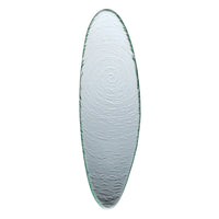 Utopia | Tableware | Scape Glass Clear Oval Platter 40cm (15 3/4") | Bespoke77