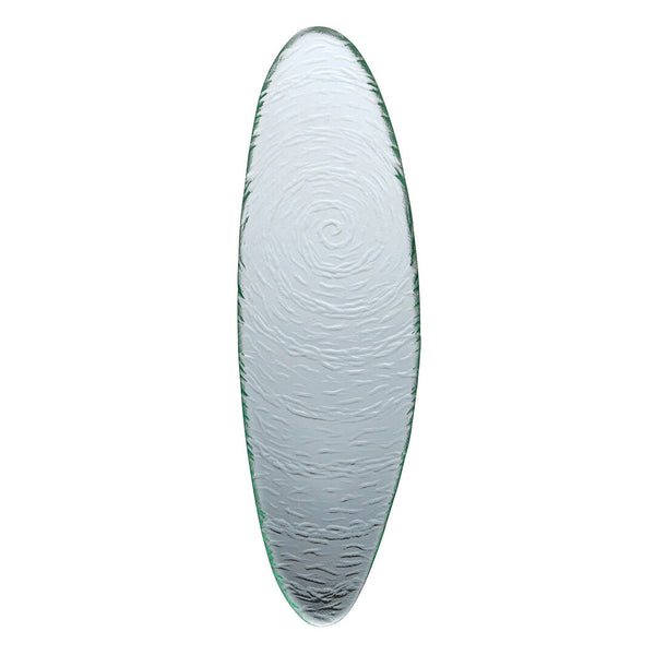 Utopia | Tableware | Scape Glass Clear Oval Platter 40cm (15 3/4") | Bespoke77