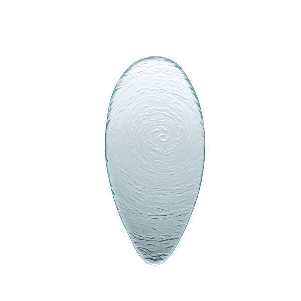 Utopia | Tableware | Scape Glass Clear Oval Platter 30cm (11 3/4") | Bespoke77