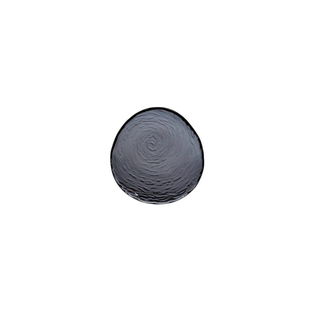 Utopia | Tableware | Scape Glass Smoked Round Platter 14cm (5 1/2") | Bespoke77