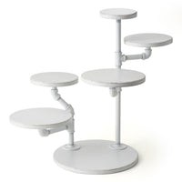 Creations Aged White Multi-Height Stand 35.5 x 61.5cm (14 x 24 1/4")
