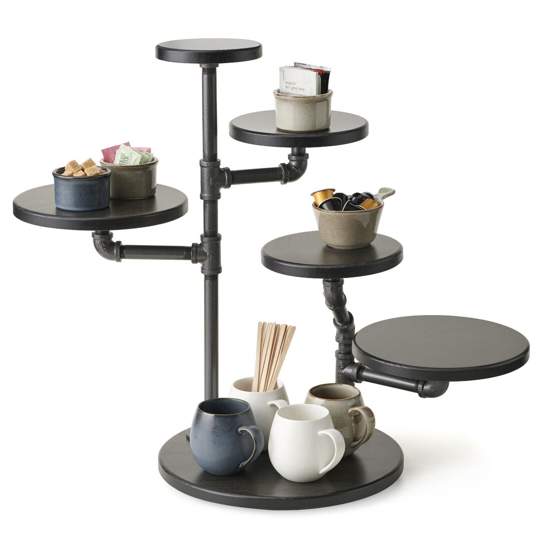 Creations Gun Metal Multi-Height Stand 35.5 x 61.5cm (14 x 24 1/4")