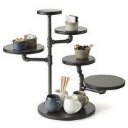 Creations Gun Metal Multi-Height Stand 35.5 x 61.5cm (14 x 24 1/4")