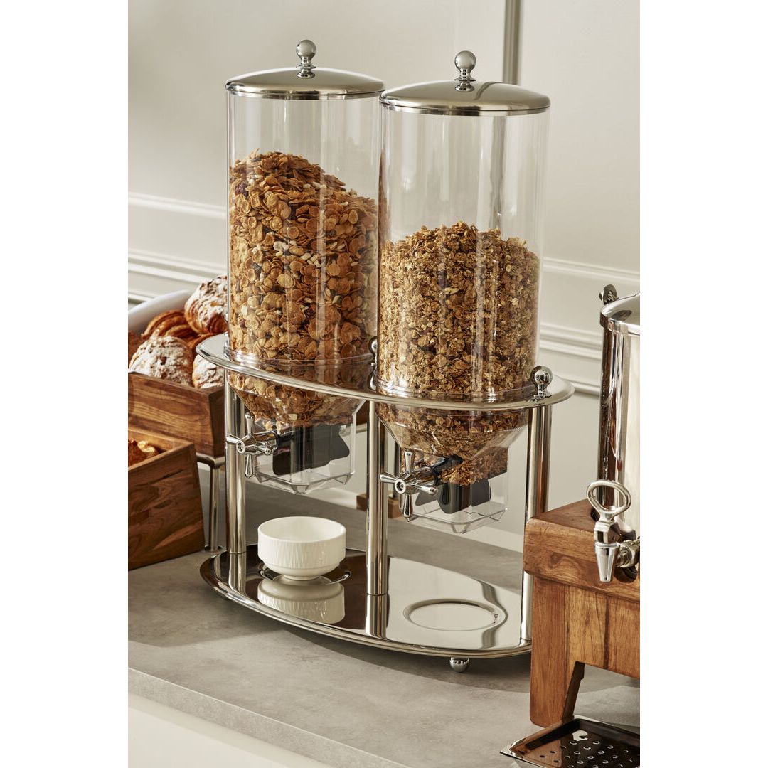 Utopia | Table Presentation | Wood Rantang Carrier 20.9 x 18.4 x 22.2cm (8 1/4 x 7 1/4 x 8 7/8") | Bespoke77