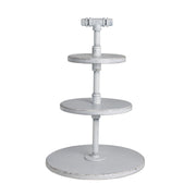 Creations Aged White 3-Tier Stand 35.5 x 50.9cm (14 x 20")