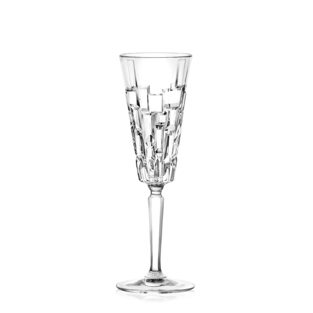 Utopia | Glassware (Crystal) | Etna Champagne Flute 22.54cm H 19cl | Bespoke77