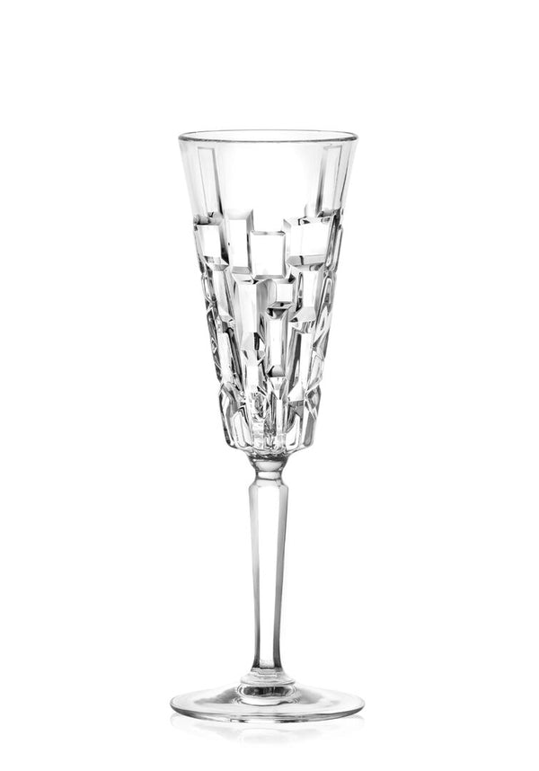 Utopia | Glassware (Crystal) | Etna Champagne Flute 22.54cm H 19cl | Bespoke77