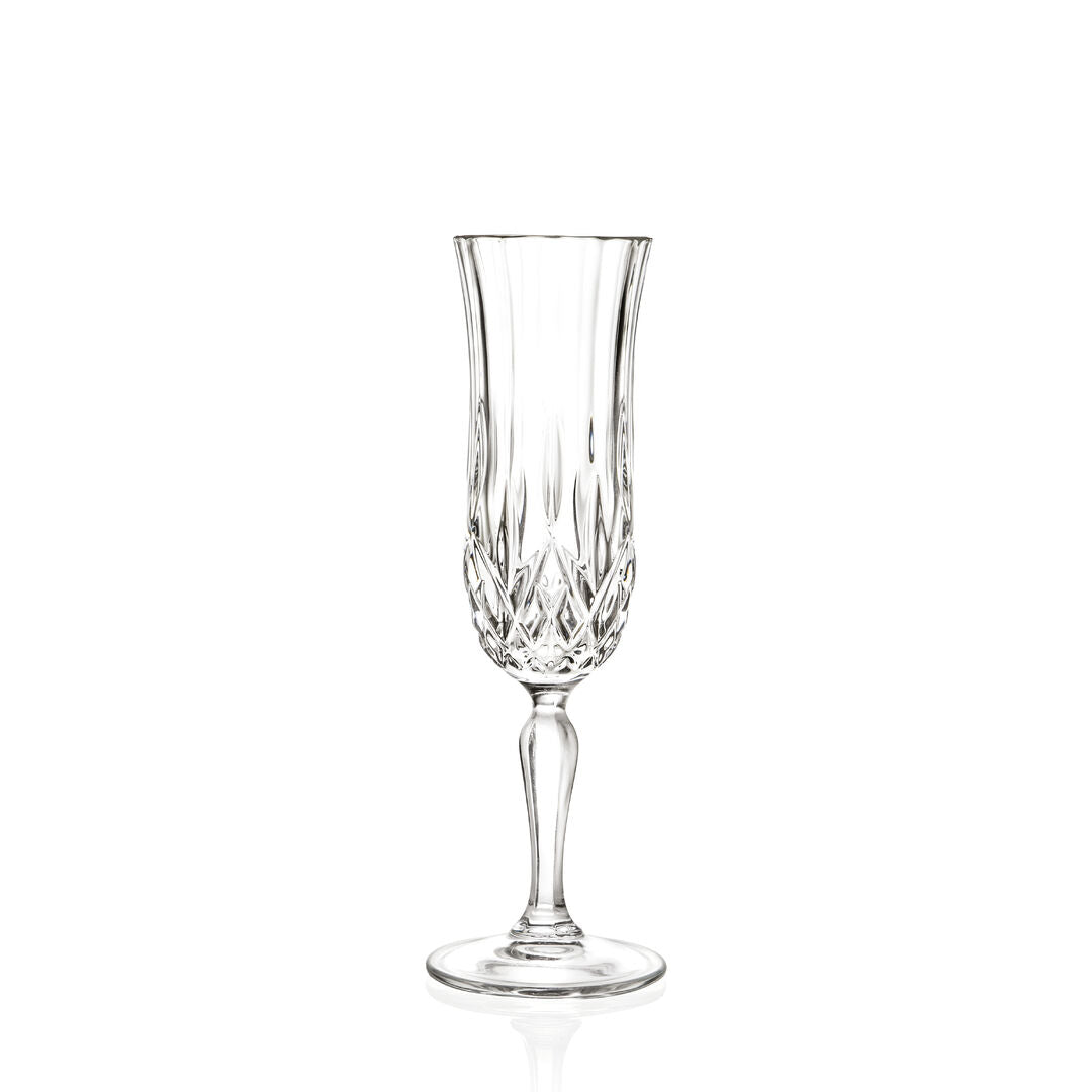 Utopia | Glassware (Crystal) | Opera Champagne Flute 13cl (4 2/5oz) | Bespoke77